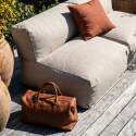 Salon de jardin modulable 2 places avec 2 chauffeuses