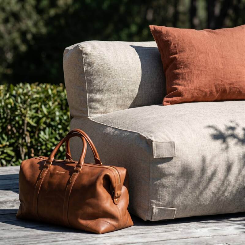 Salon de jardin modulable 2 places avec 2 chauffeuses (6/11)