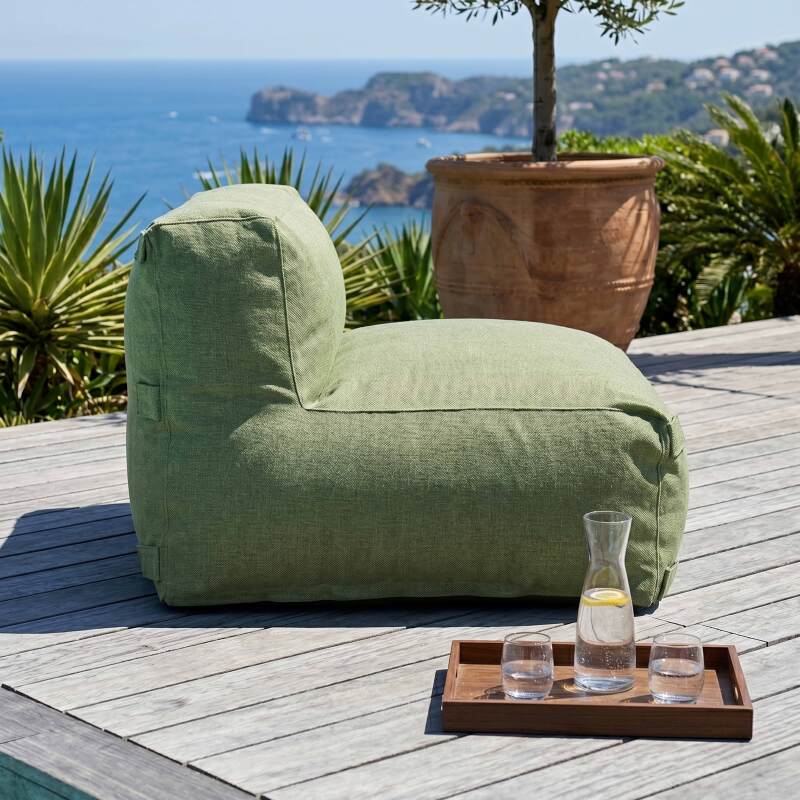 Chauffeuse pour salon de jardin modulable (2/8)
