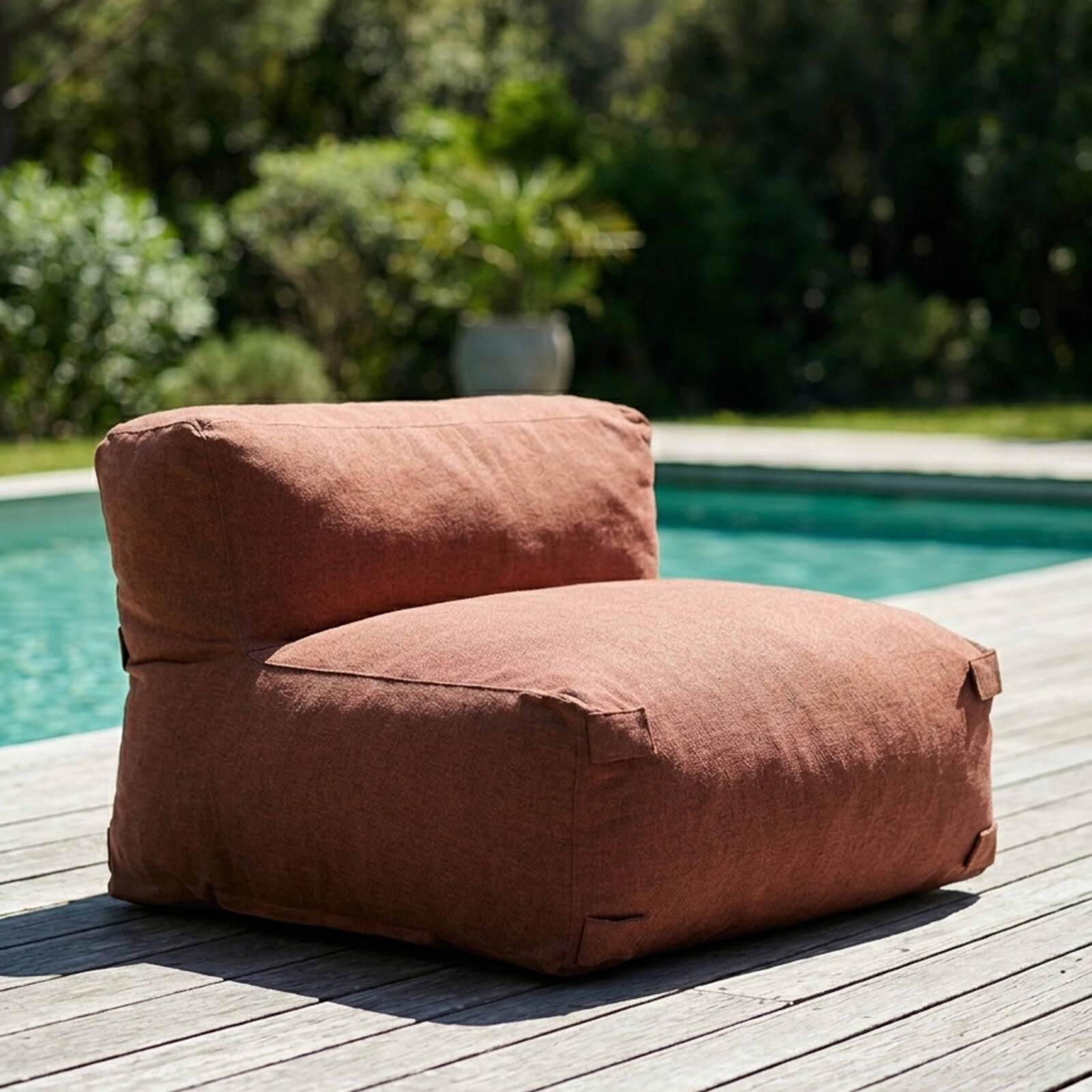 Chauffeuse pour salon de jardin modulable