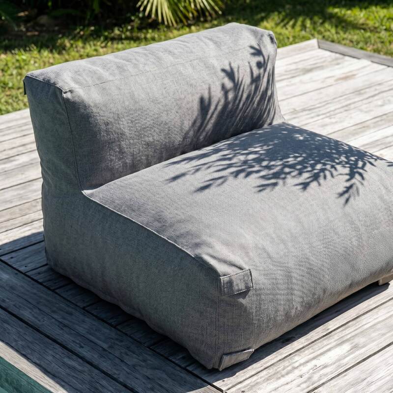Chauffeuse pour salon de jardin modulable (4/7)