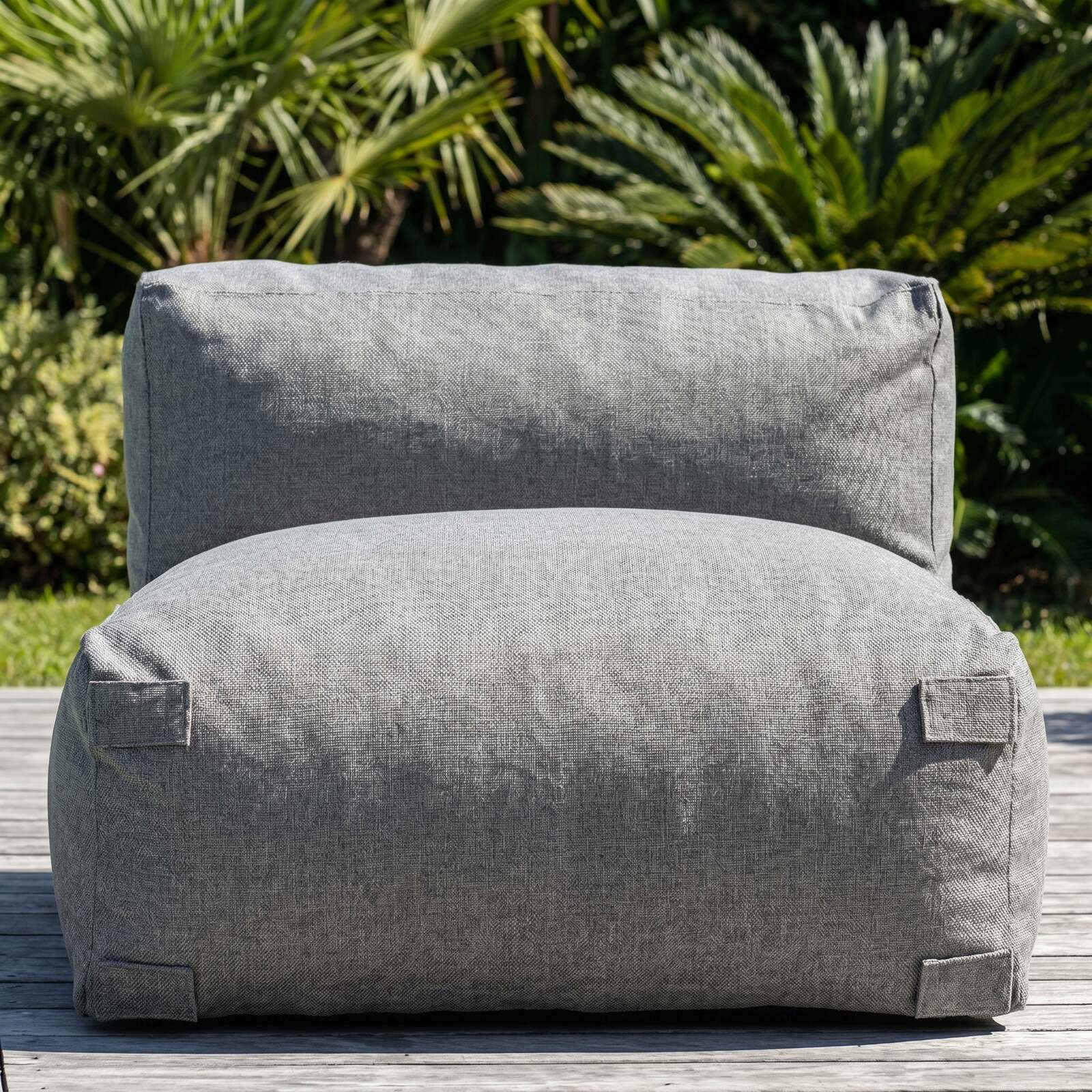 Chauffeuse pour salon de jardin modulable