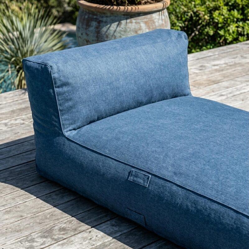 Méridienne pour salon de jardin modulable (2/5)