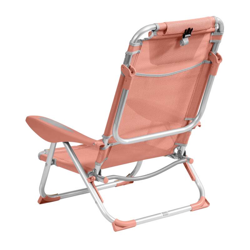 Lot de 2 chaises de plage pliantes inclinables 4 positions (19/32)