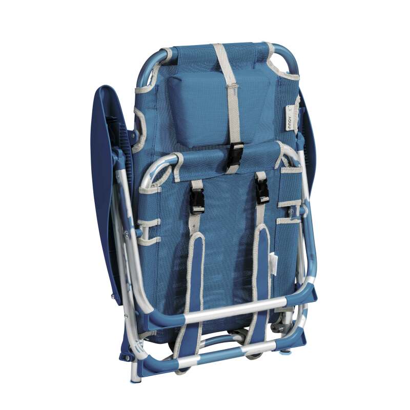 Lot de 2 chaises de plage pliantes inclinables 4 positions (13/32)