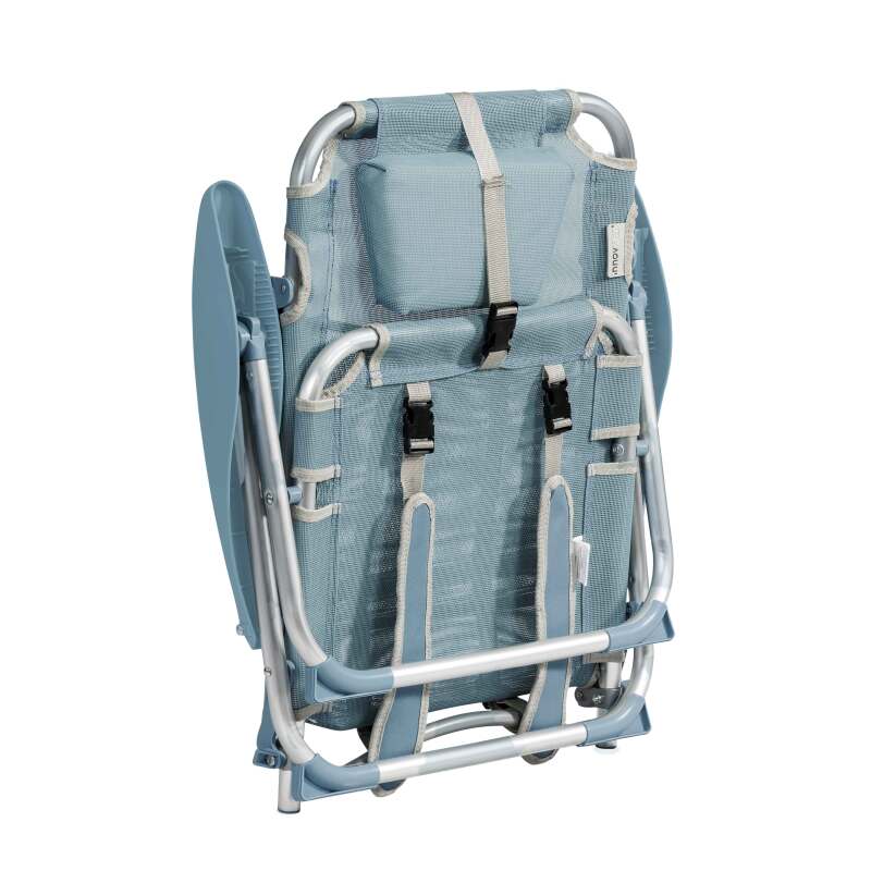 Lot de 2 chaises de plage pliantes inclinables 4 positions (30/32)