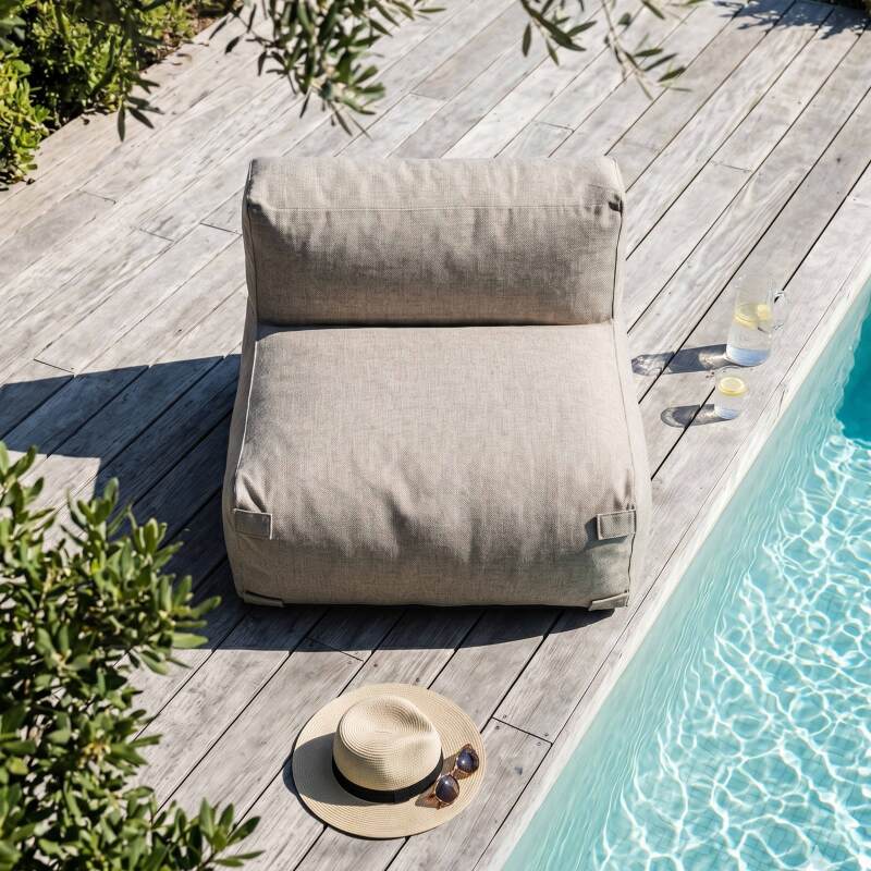 Salon de jardin modulable 3 places avec 3 chauffeuses (6/7)