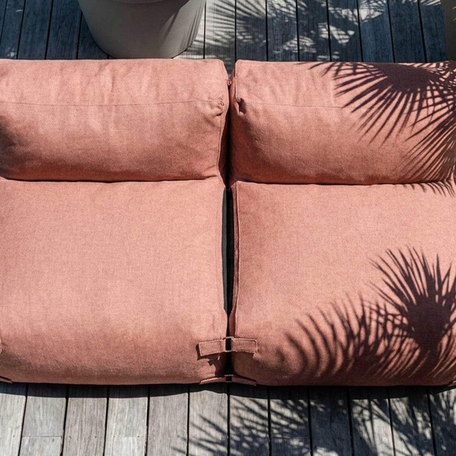 Salon de jardin modulable 3 places avec 3 chauffeuses