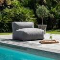 Salon de jardin modulable 3 places avec 3 chauffeuses