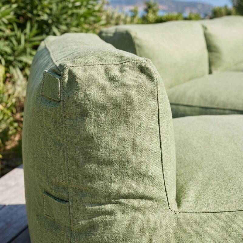 Salon de jardin modulable 3 places avec 3 chauffeuses (4/7)