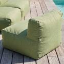 Salon de jardin modulable 3 places avec 3 chauffeuses