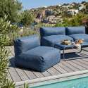 Salon de jardin modulable 3 places avec 3 chauffeuses