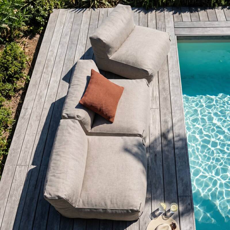 Salon de jardin modulable 3 places avec 3 chauffeuses (4/7)