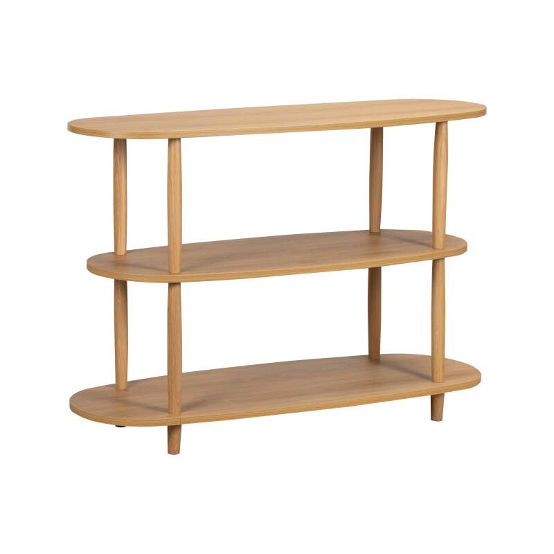 Etagère haute effet bois 120x145 cm 