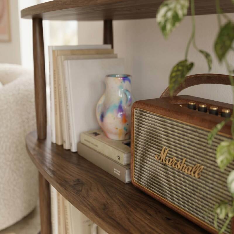 Etagère haute effet bois 120x145 cm  (3/8)