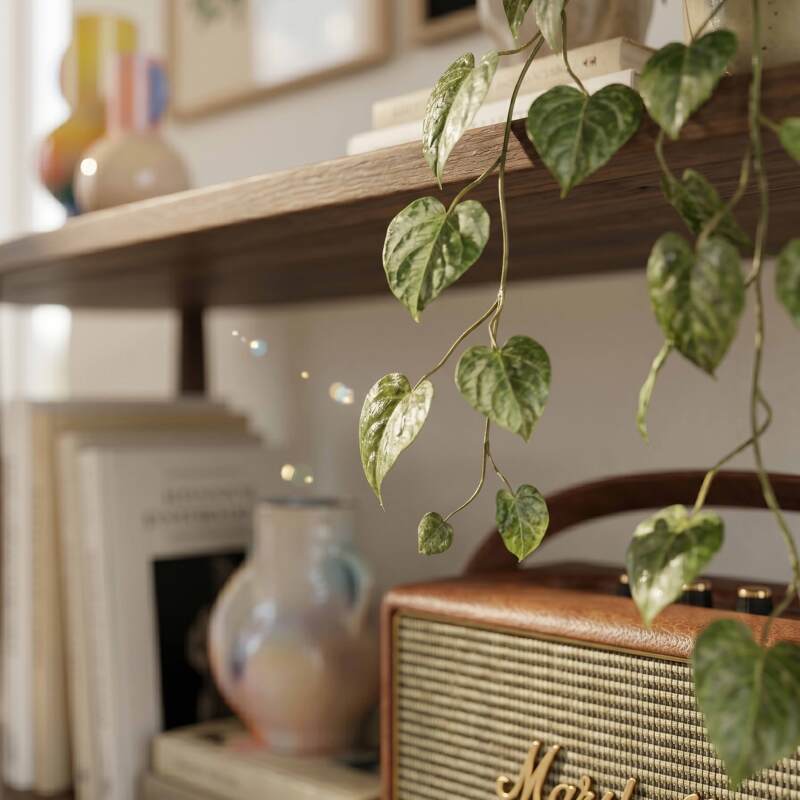 Etagère haute effet bois 120x145 cm  (4/8)