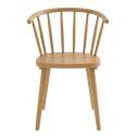 Chaises en bois d'orme ajourées - Lot de 2