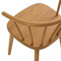 Chaises en bois d'orme ajourées - Lot de 2