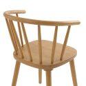 Chaises en bois d'orme ajourées - Lot de 2