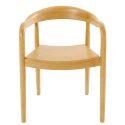 Chaises en bois d'orme avec accoudoirs - Lot de 2