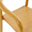 Chaises en bois d'orme avec accoudoirs - Lot de 2