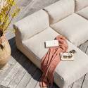Salon de jardin modulable 7 places avec 5 fauteuils et 2 méridiennes