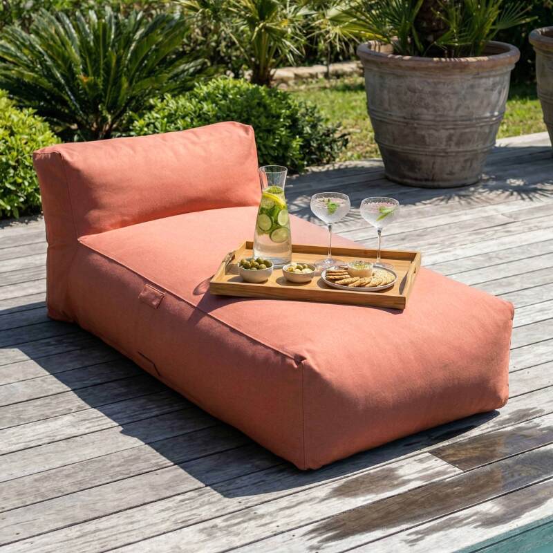 Salon de jardin modulable 7 places avec 5 fauteuils et 2 méridiennes (5/7)