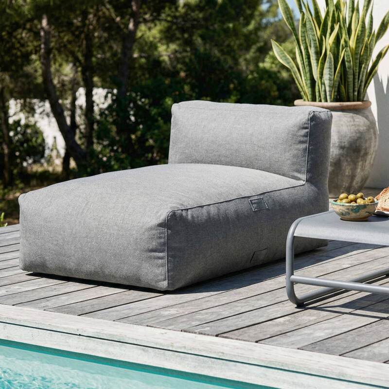 Salon de jardin modulable 7 places avec 5 fauteuils et 2 méridiennes (5/7)