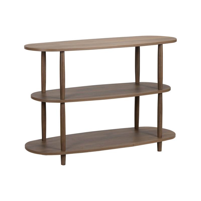 Etagère haute effet bois 120x77 cm