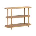 Etagère haute effet bois 120x77 cm