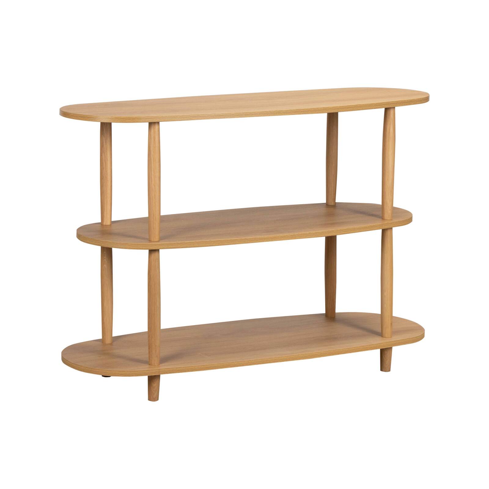 Etagère haute effet bois 120x77 cm