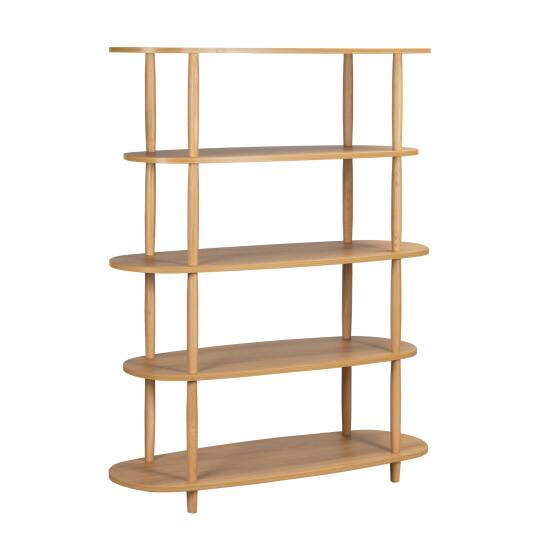 Etagère haute effet bois 120x145 cm 