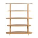 Etagère haute effet bois 120x145 cm 