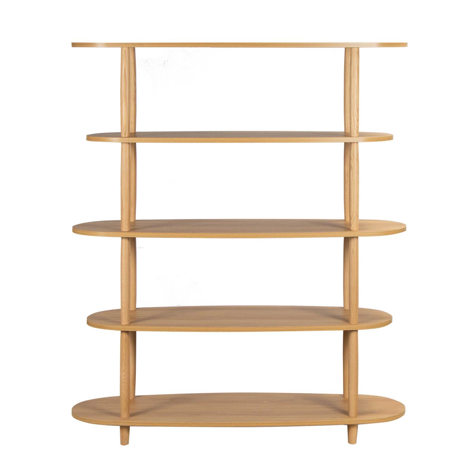 Etagère haute effet bois 120x145 cm 