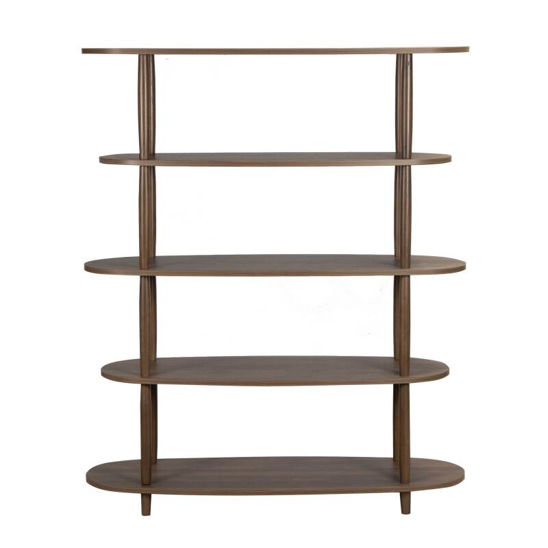 Etagère haute effet bois 120x145 cm  (4/8)