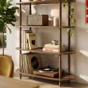 Etagère haute effet bois 120x145 cm 