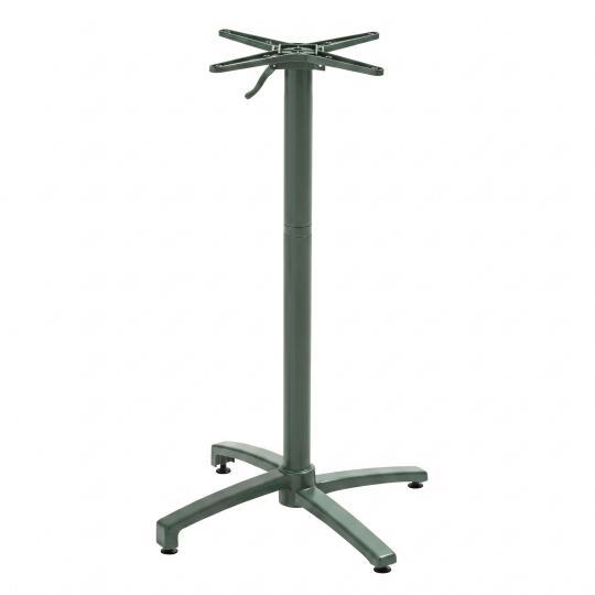 Pied pour table avec système inclinable 108 cm en aluminium | Oviala