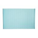 Tapis d'extérieur en PVC bleu