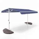 Store banne double pente (3 x 4m) et 4 dalles de lestage