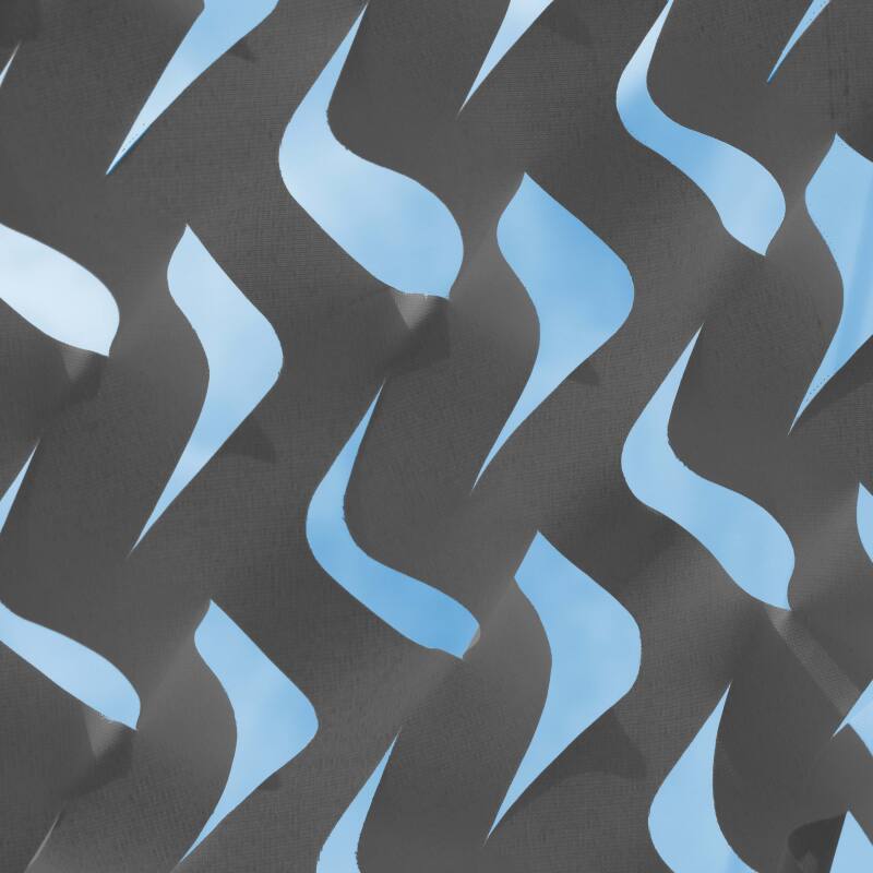 Voile d'ombrage rectangulaire ajourée réversible 4x3 m (4/6)