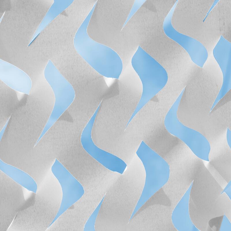 Voile d'ombrage rectangulaire ajourée réversible 4x3 m (3/6)