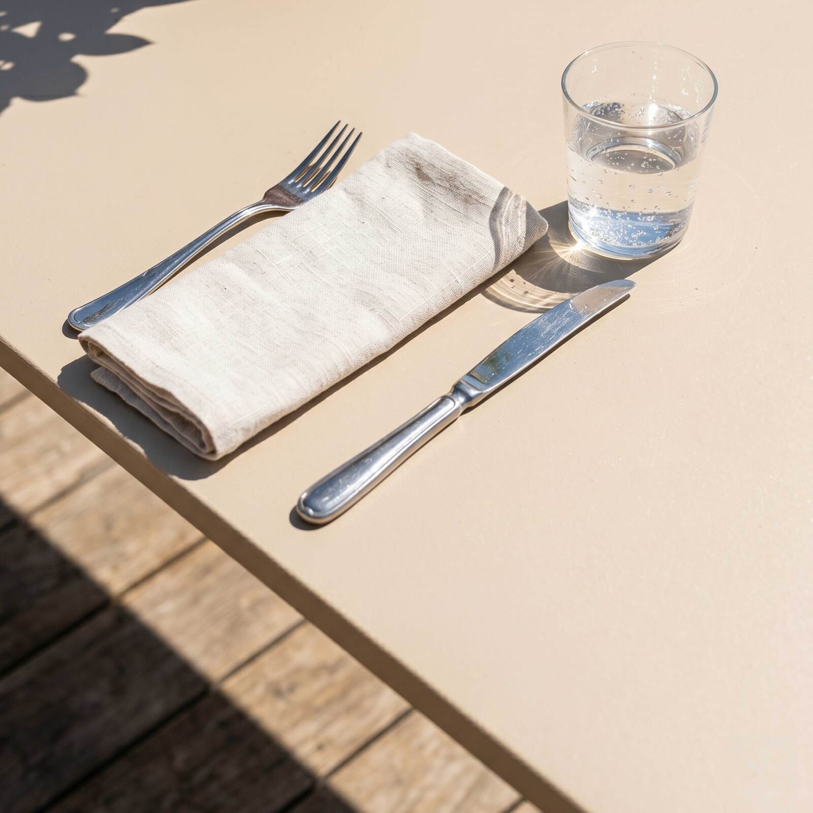 Table de jardin en métal 8 personnes 180x90 cm