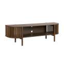 Meuble TV effet bois 160 cm style bohème
