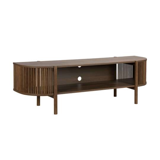 Meuble TV effet bois 160 cm style bohème | Oviala
