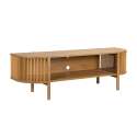 Meuble TV effet bois 160 cm style bohème
