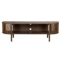 Meuble TV effet bois 160 cm style bohème
