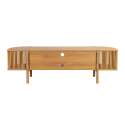 Meuble TV effet bois 160 cm style bohème
