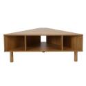 Meuble TV effet bois 120 cm style scandinave