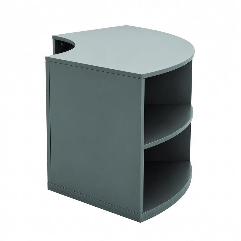 Meuble TV d'angle coloré 120 cm style scandinave (5/7)