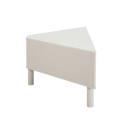 Meuble TV d'angle coloré 120 cm style scandinave